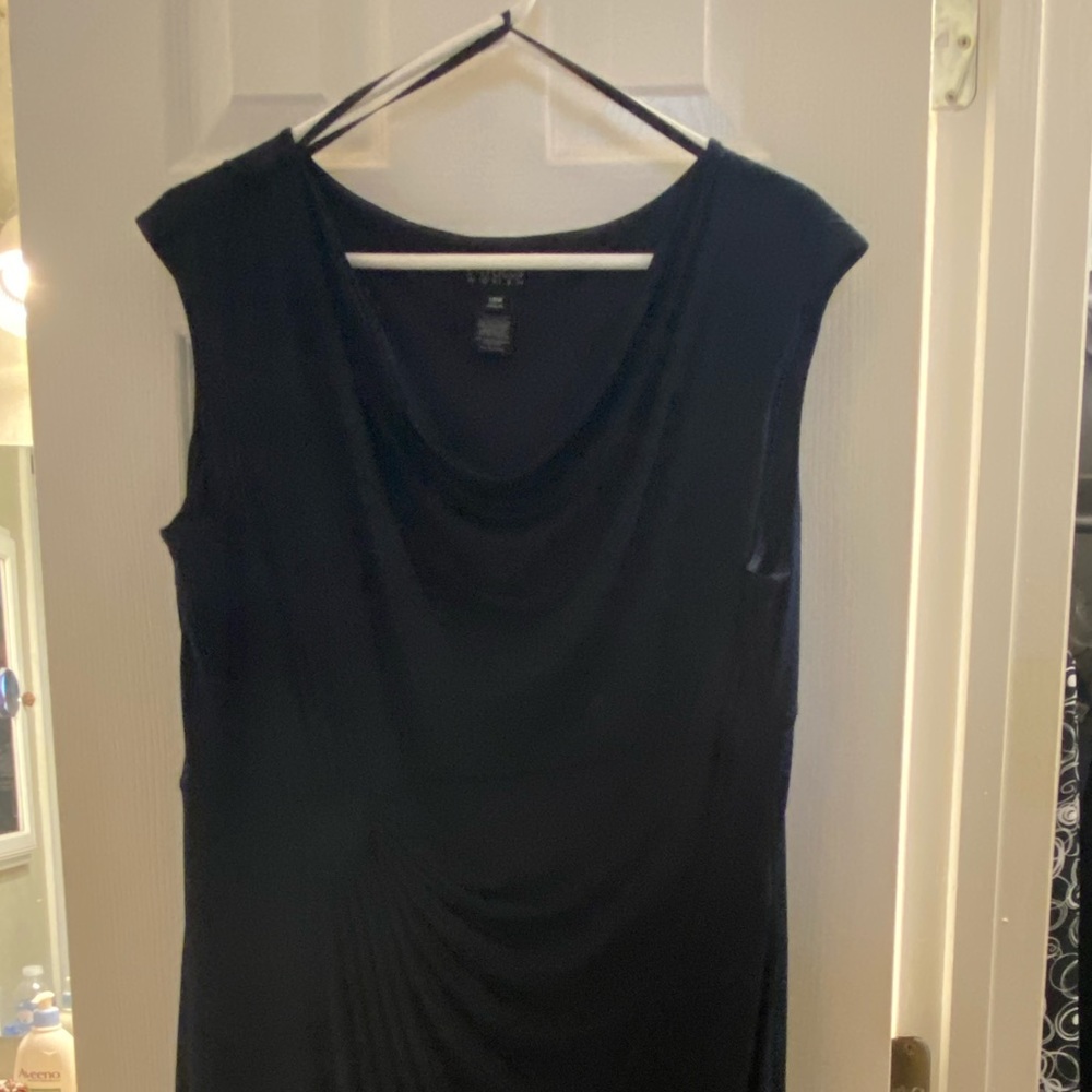 Navy Blue Dress by ENfocus